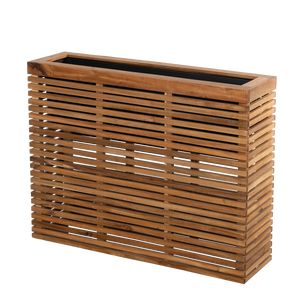 Acacia Wood Planter m/indsats L95 B27 H74