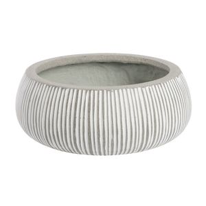 Bowl Groove Hvid Mat