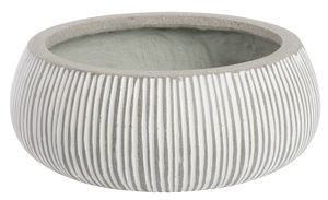 Bowl Groove Hvid Mat
