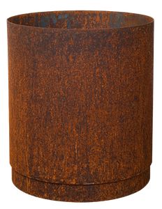 Cortenstål m/hjul Rust