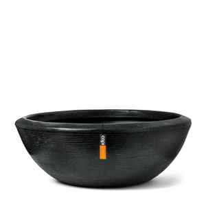 Bowl Low Arc Granite Ø:92 Sort