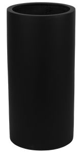 Seine Cylinder m. hjul Sort mat Ø40 H80 TREND