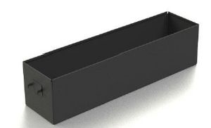 Rumdeler Plantekasse Antracit H21 L82 B21