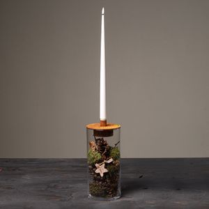 Jul 2026 - nr. 11 - Natur glas m. stagelys
