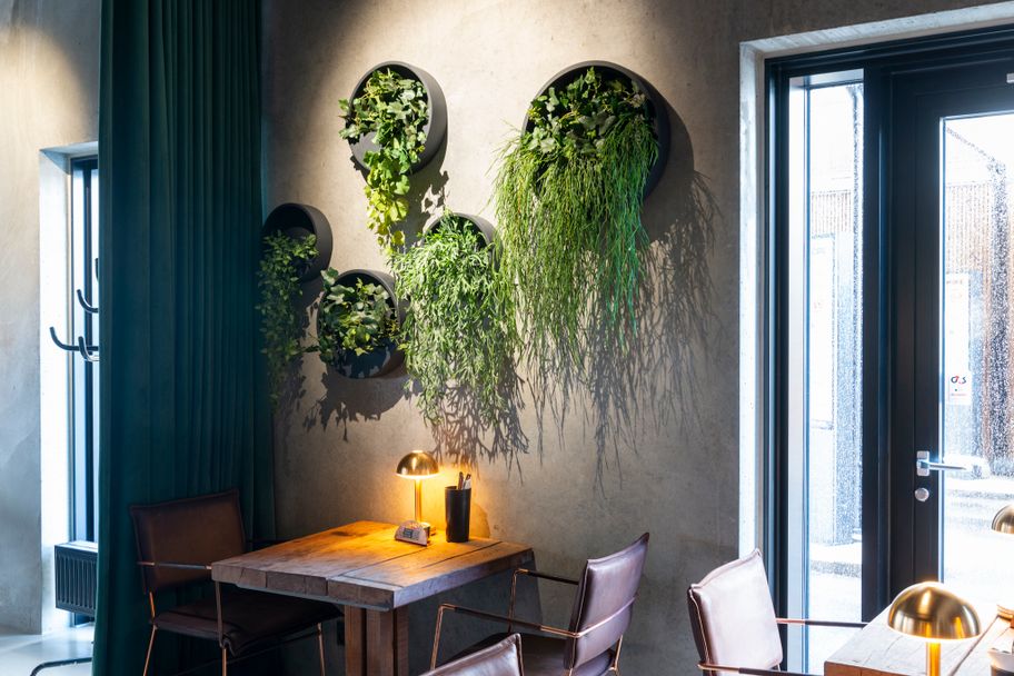 Wallhanger Vægampel Grå