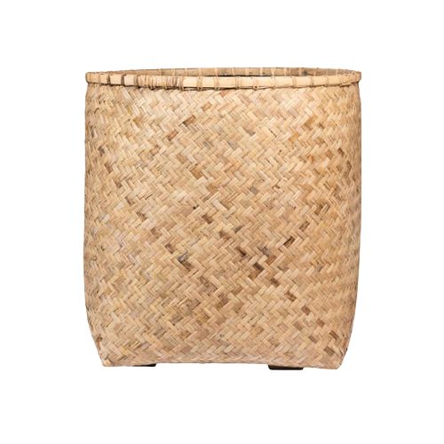 Kurv Bambus m/cement Natur