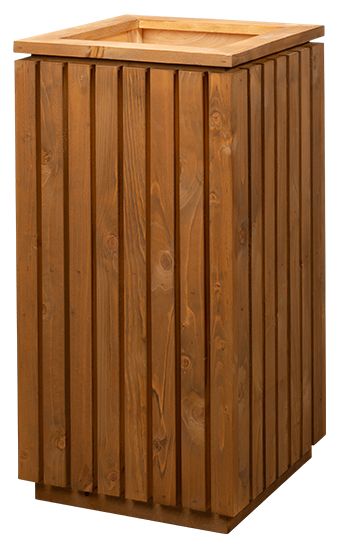 Tallinn Wood High m/integr. hjul  39x39x80 cm
