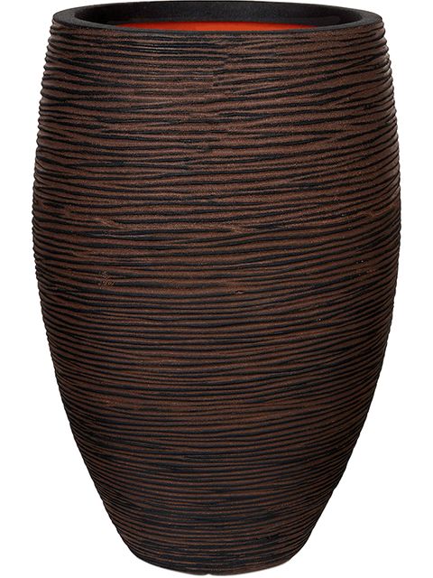 GDP Capi Rib Vase Brown Mørk Ø55H85 cm  