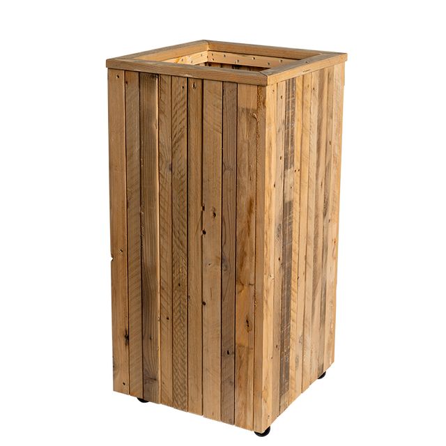 Recycled Wood Square Træ