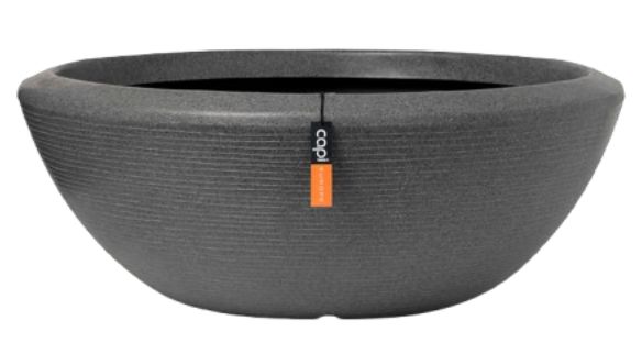 Bowl Low Arc Granite Antracit