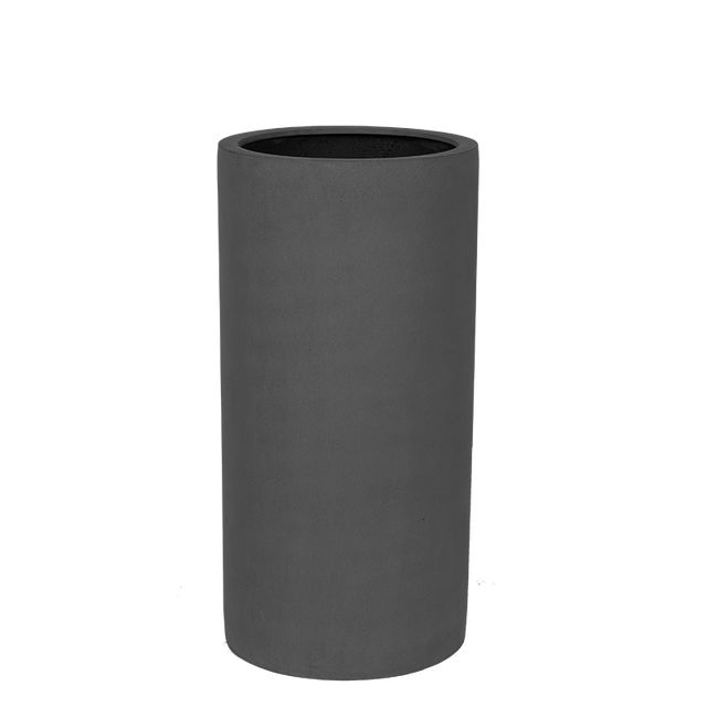 Seine Cylinder m. hjul Grå mat Ø40 H80 TREND