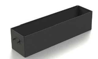 Rumdeler Plantekasse Antracit H21 L82 B21