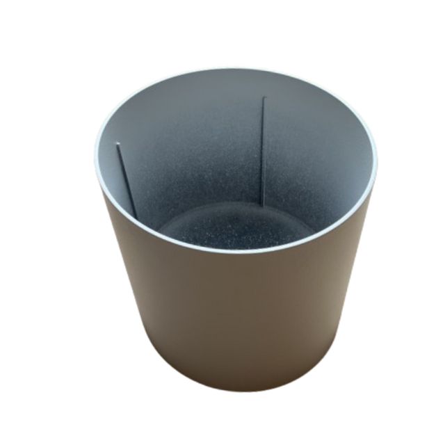 Plast kumme m/hjul Ø37 H36 - til stål kumme
