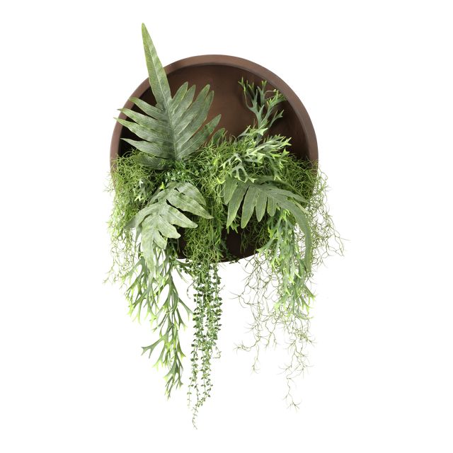 Wallhanger Limestone Ø50 m/naturtro planter 